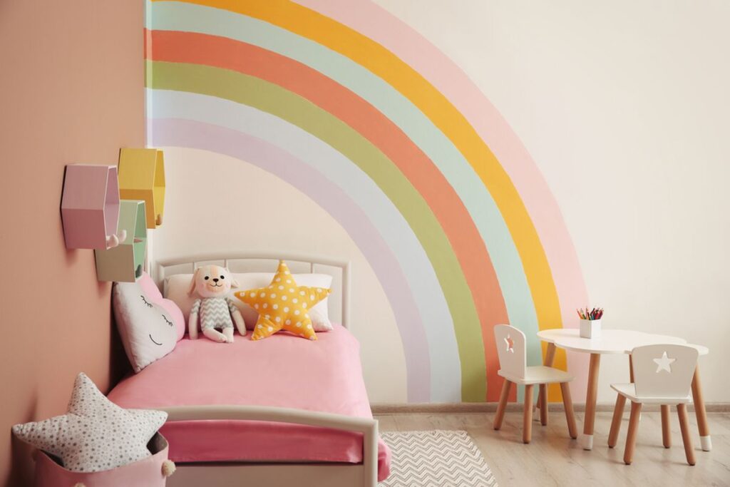 cara memilih cat dinding non toxic untuk kamar anak autis