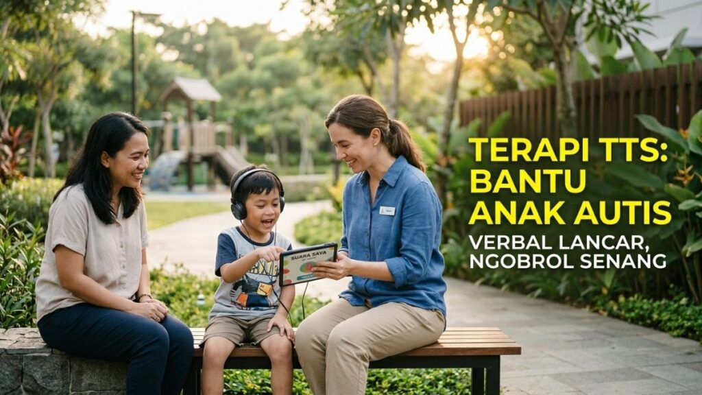 Cara Kerja Text-To-Speech Bagi Anak Autis Verbal