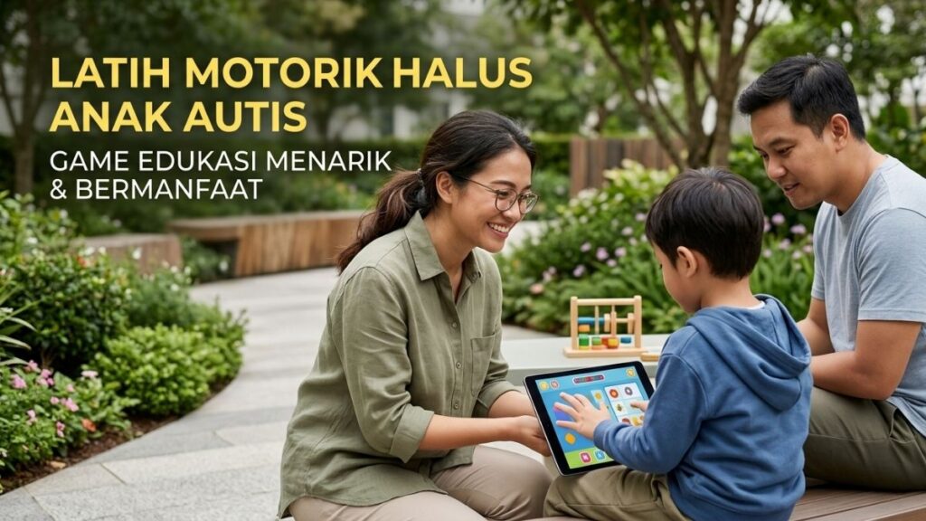 Game Edukasi Melatih Motorik Halus Anak Autis