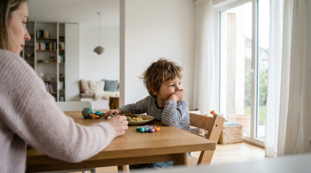 Tips Menghadapi Anak Autis yang Bosan di Meja Makan
